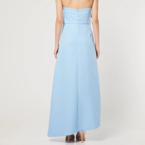 Elliatt Beryl Strapless Dress - Blue - Size: M - Picture 2 of 8